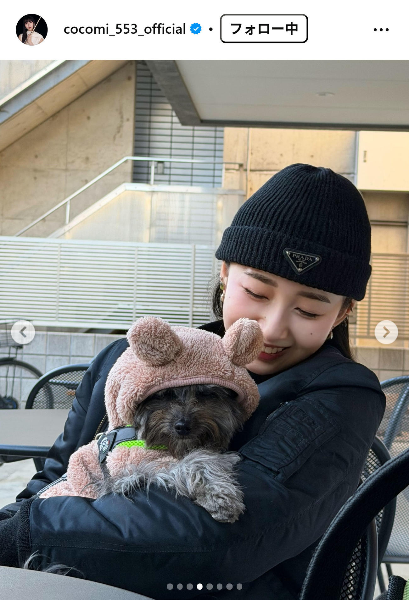 Cocomiのインスタグラムから