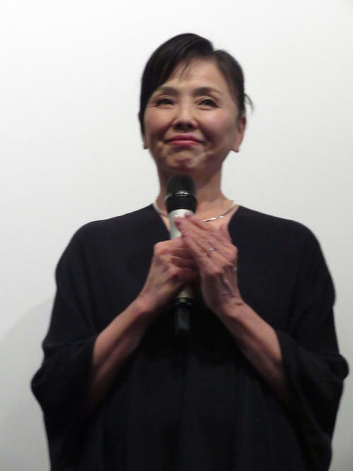 松田美由紀「ようやく母業が終わり」長女ゆう姫結婚後初の公の場は初監督短編映画舞台あいさつ