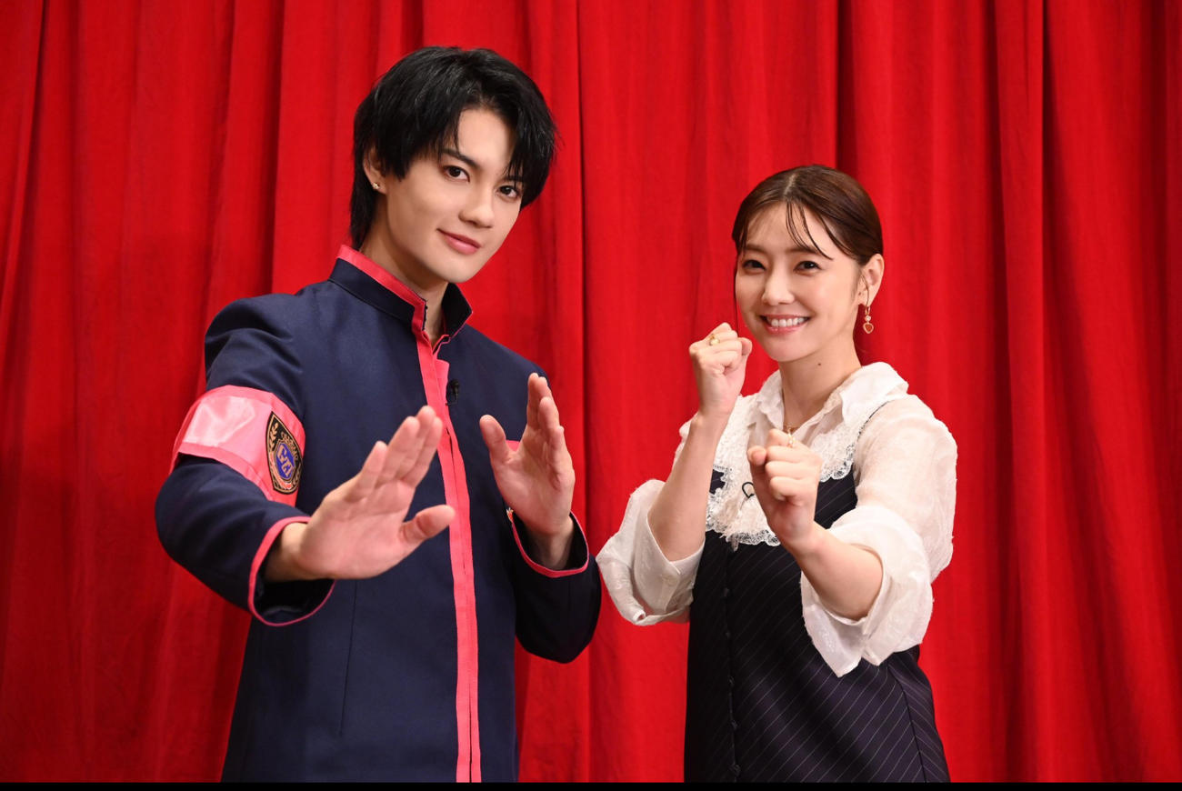 「ゴチ」新メンバーの佐野勇斗（左）と倉科カナ（「ぐるナイ」公式Ｘから）