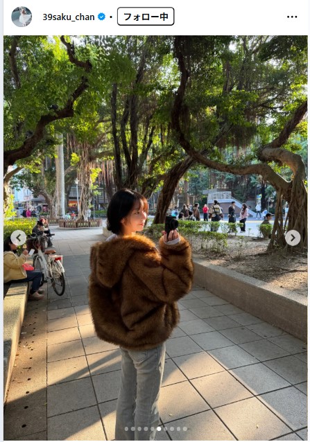 宮脇咲良のインスタグラムから