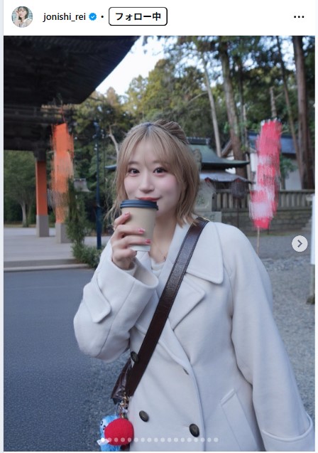 中西怜　本物 元NMB上西怜、オフホワイトランジェリー「セクシー度すごい」曲線美