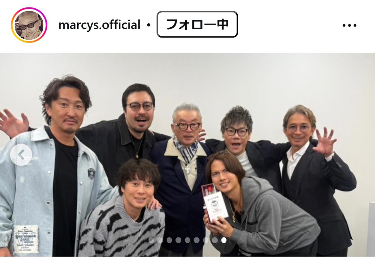 田代まさし氏のインスタグラムから