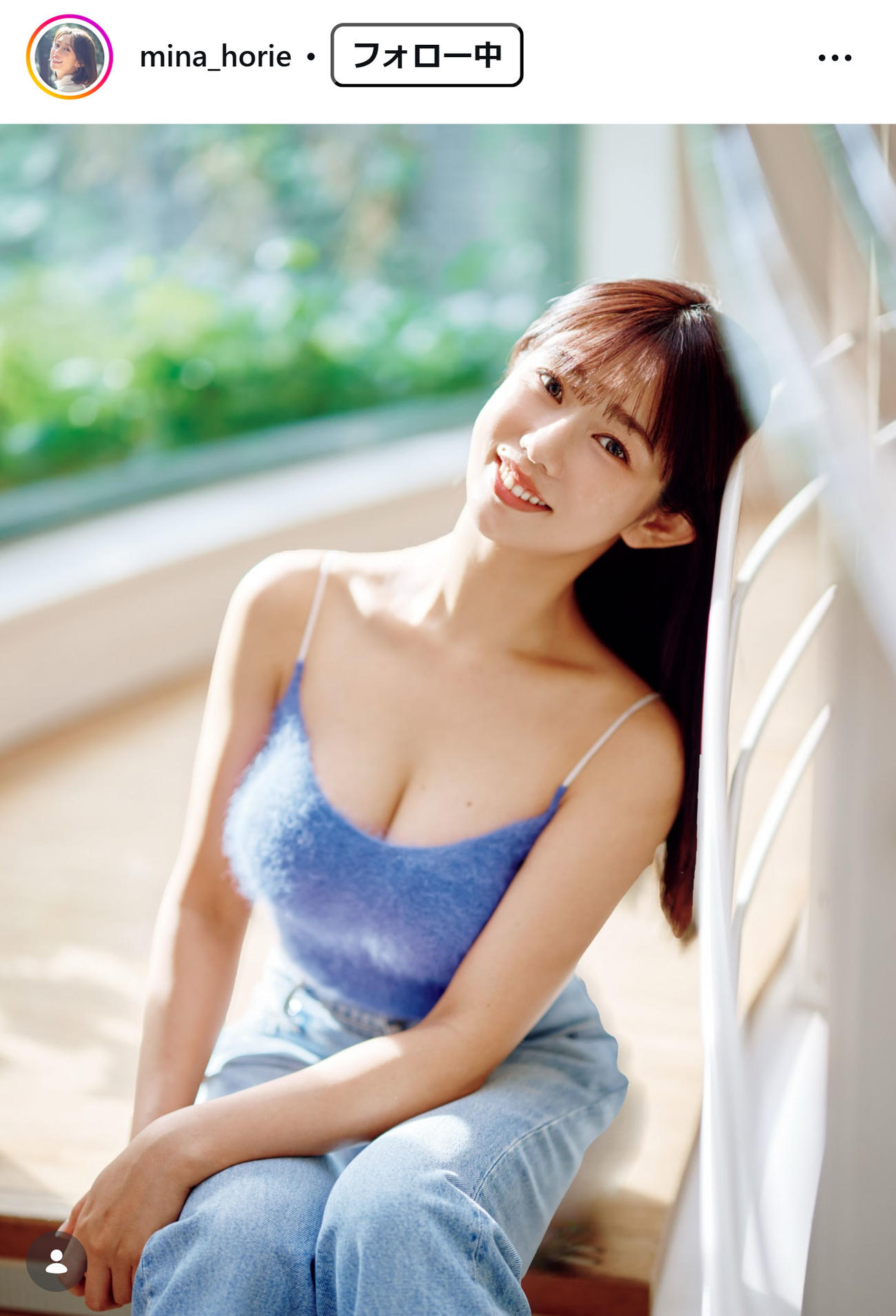 堀江聖夏のインスタグラムから