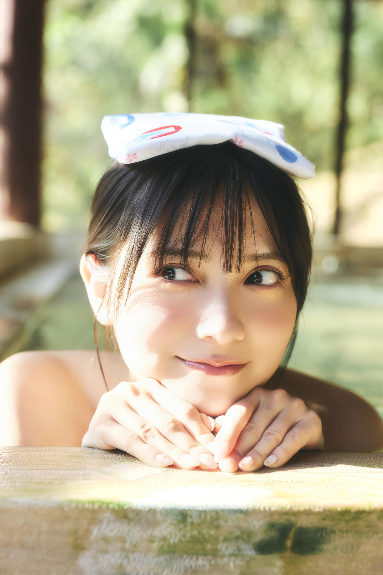 「週刊少年チャンピオン」の表紙グラビアに登場している桃月なしこ　撮影／高橋慶佑（C)秋田書店
