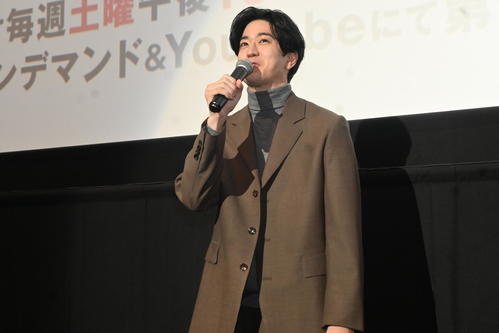 中島裕翔「きょうこそはと思って万全に」　前回中止の主演ドラマの舞台あいさつに登壇