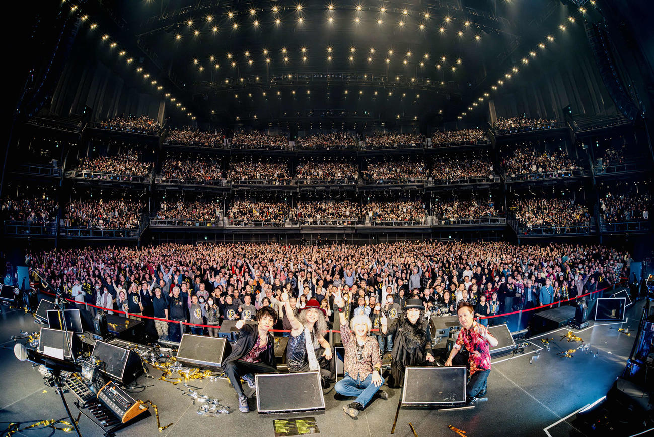 3rdアルバム「III」発売40周年記念ライブ「The 40 Years of VOW WOW  III Celebration」を行ったVOW WOW