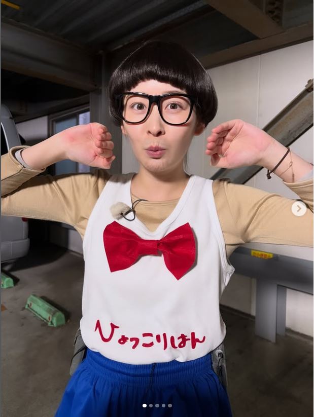 岩田絵里奈アナウンサーのインスタグラムから