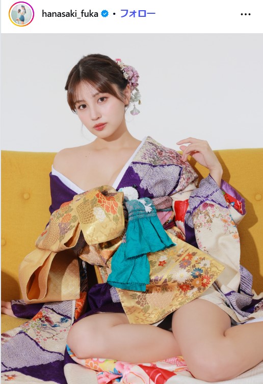 花咲楓香のインスタグラムから