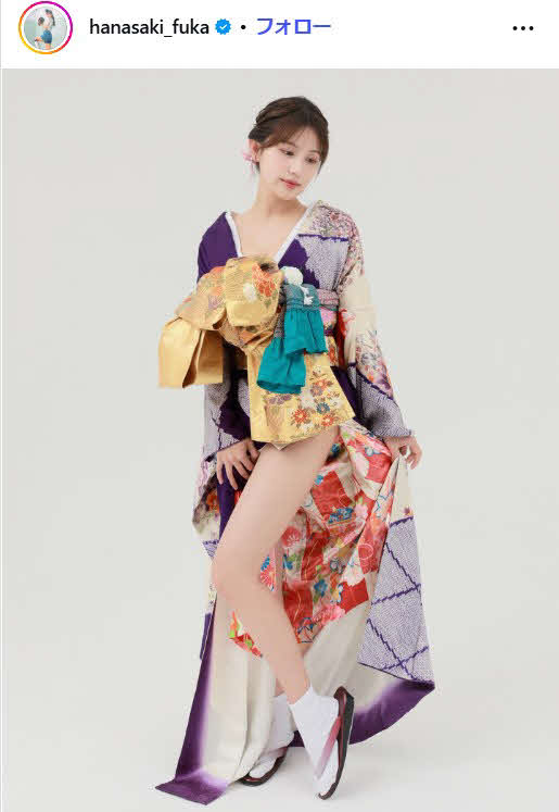 花咲楓香のインスタグラムから