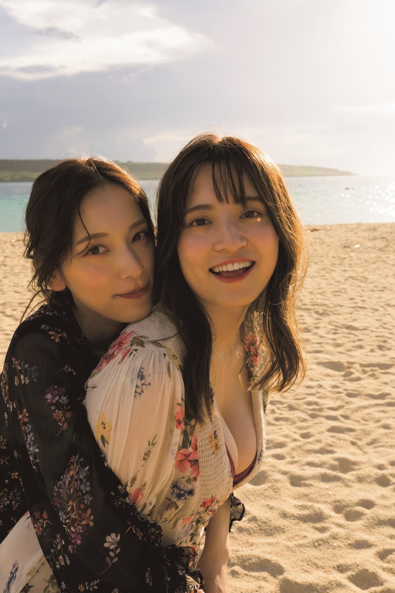 私たち姉妹をたくさん愛して」都丸紗也華＆亜華梨 初の姉妹写真集
