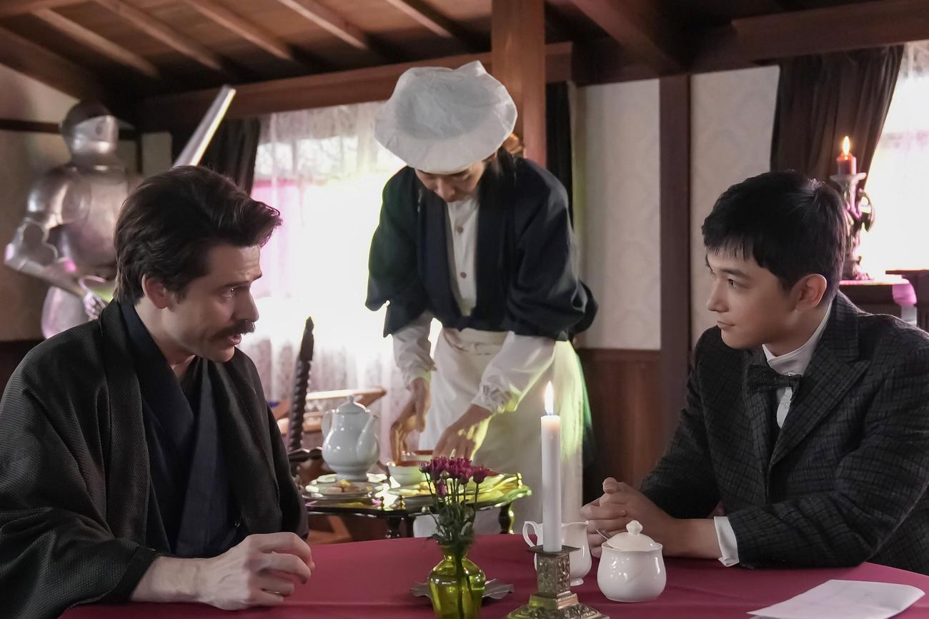 NHK連続テレビ小説「ばけばけ」の1場面（C）NHK
