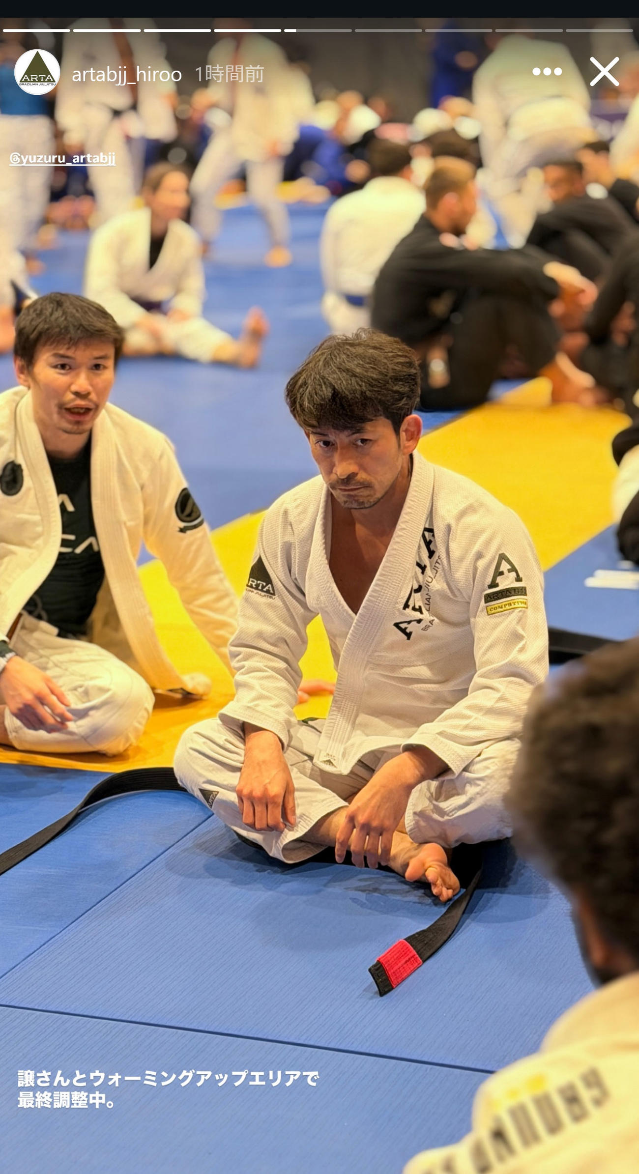 「ARTA BJJ Hiroo」のインスタグラムから