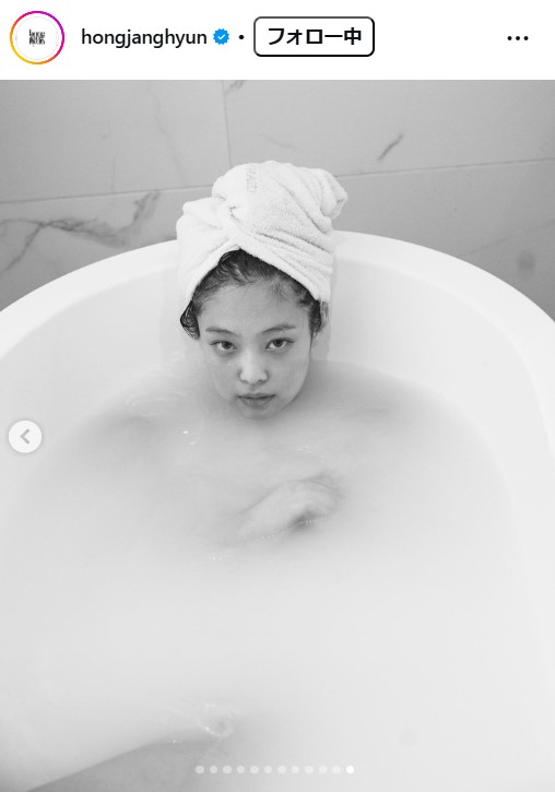 ホン・ジャンヒョン氏のインスタグラムから
