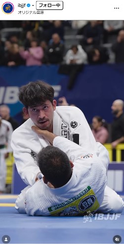 IBJJFのインスタグラムから
