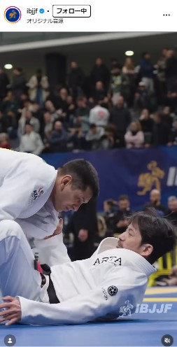 IBJJFのインスタグラムから