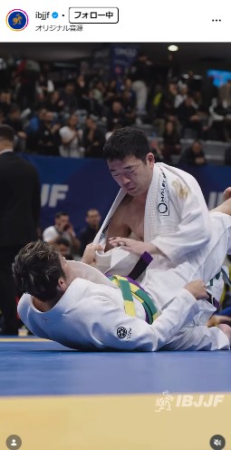 IBJJFのインスタグラムから