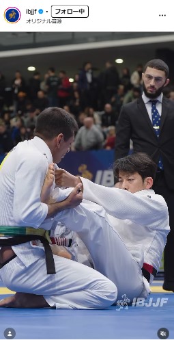 IBJJFのインスタグラムから