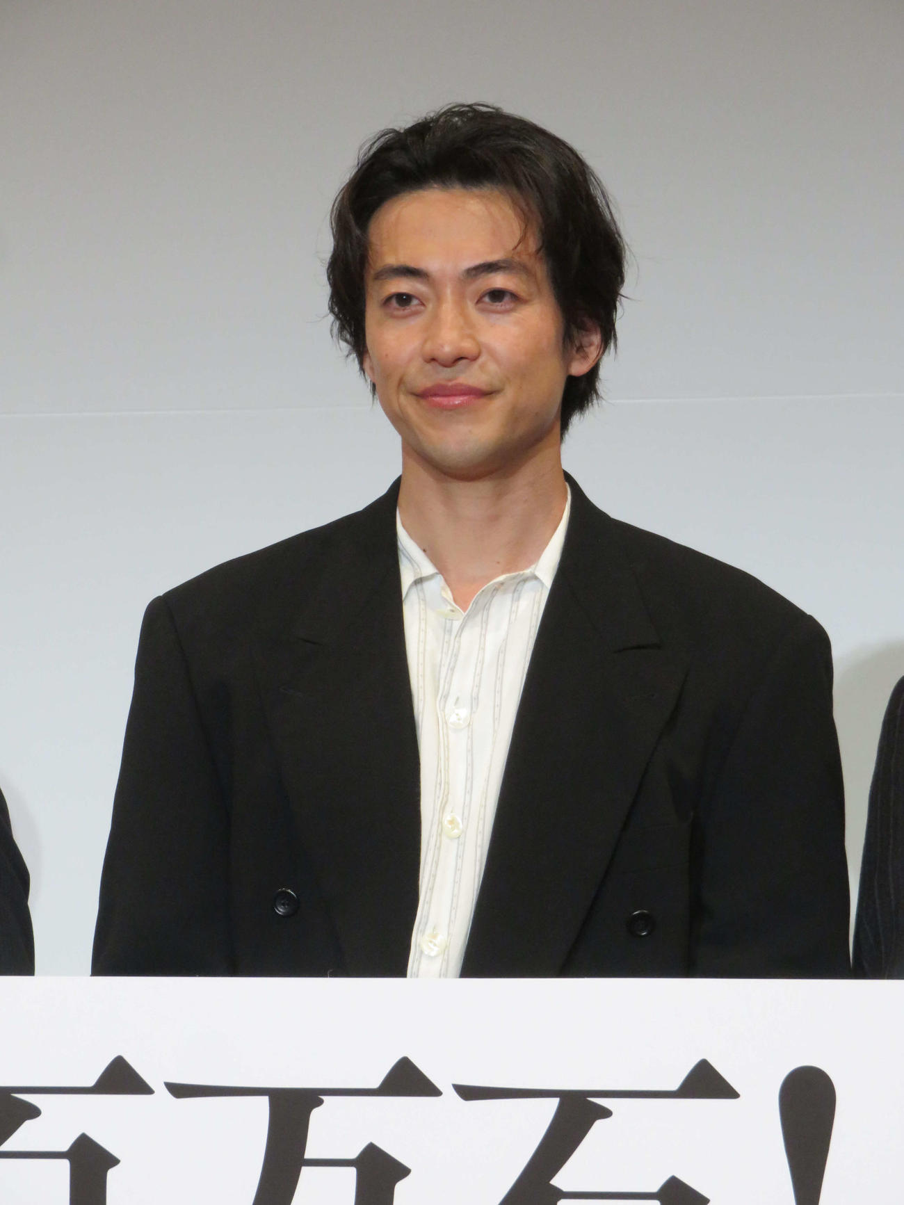 前田育徳会創立百周年記念特別展「百万石！加賀前田家」報道発表会に出席した大東駿介