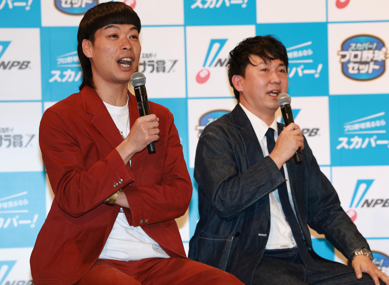 バッテリィズのエースと寺家（25年12月撮影）