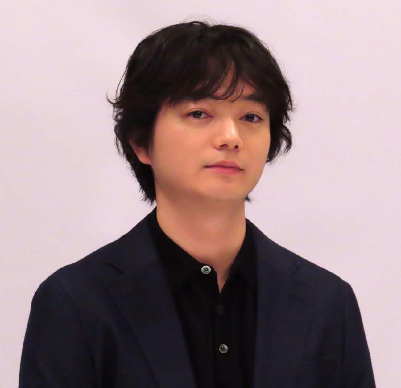 TBS系4月期金曜ドラマ「田鎖ブラザーズ」制作発表会見に出席した染谷将太
