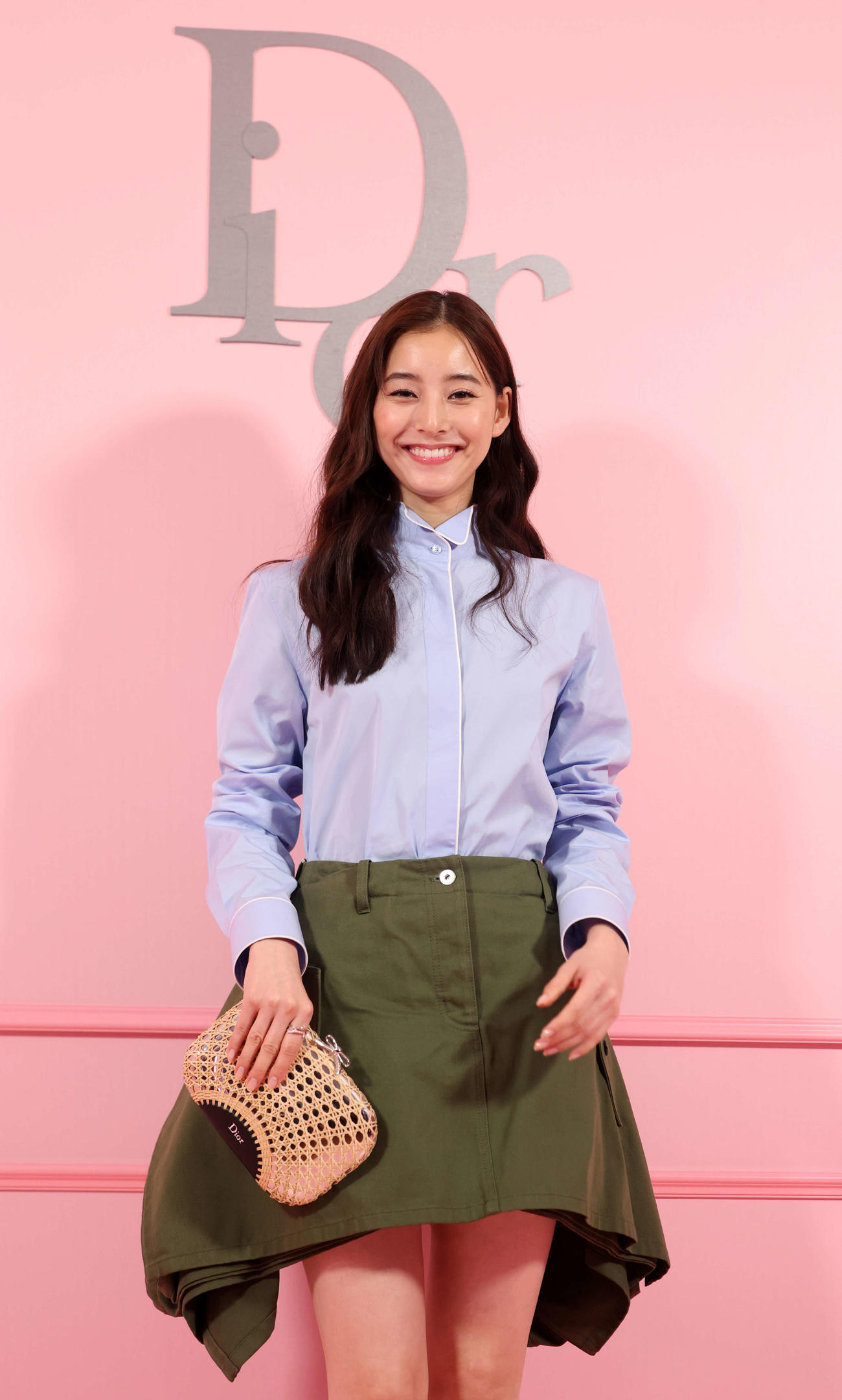 「ディオール・アディクト・キャンデイ・ショップ」オープニングプレビューに登場した新木優子（撮影・浅見桂子）