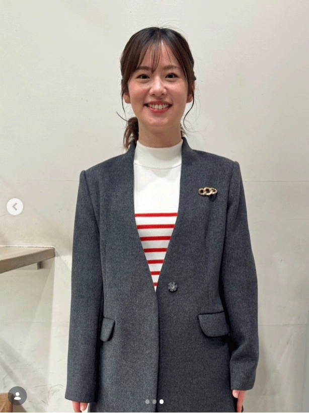 原千晶アナのインスタグラムから