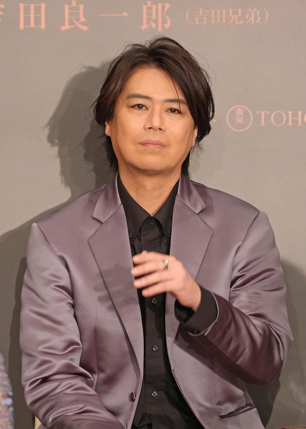 会見に登壇した浪川大輔（撮影・足立雅史）