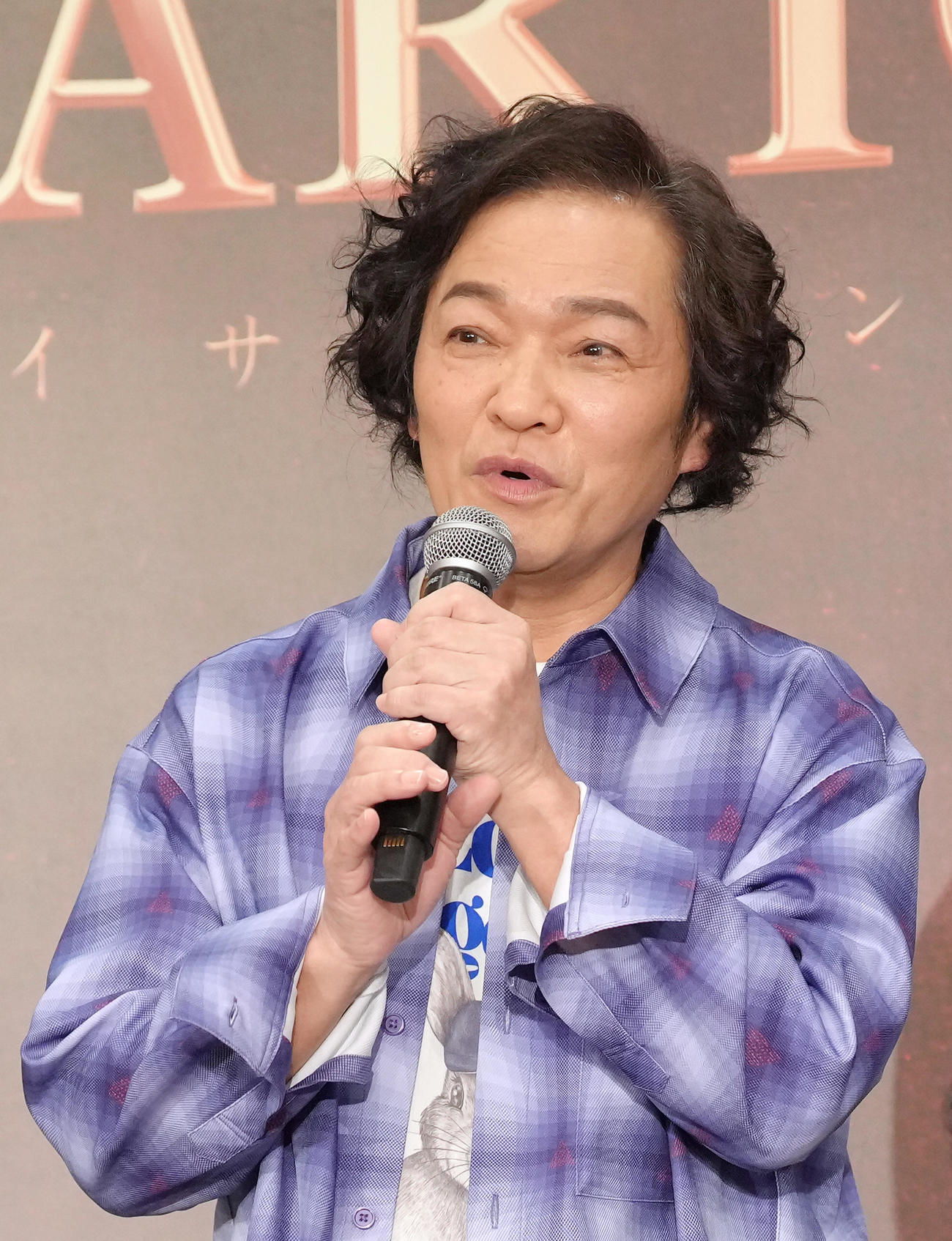 会見に登壇した山口勝平（撮影・足立雅史）