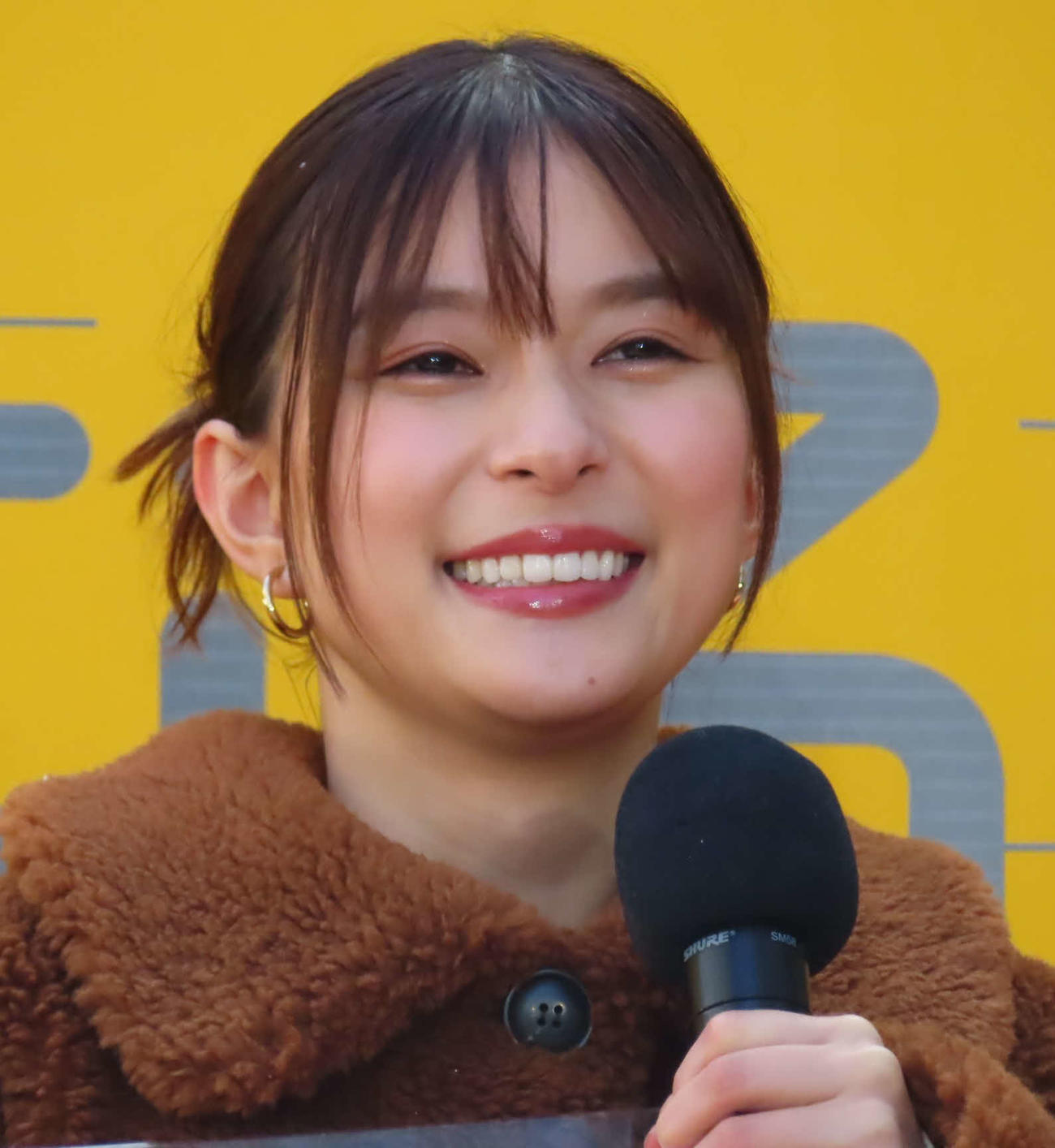 「私がビーバーになる時」メイベル役声優発表イベントに出席した芳根京子