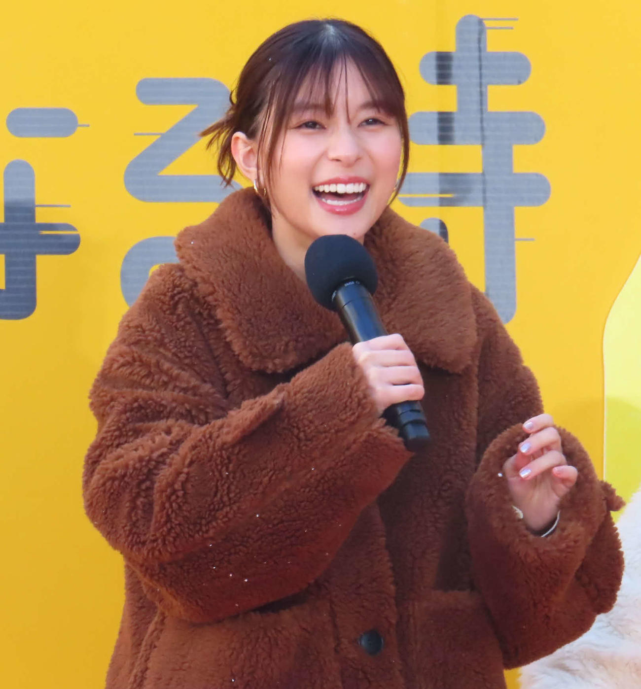 「私がビーバーになる時」メイベル役声優発表イベントに出席した芳根京子
