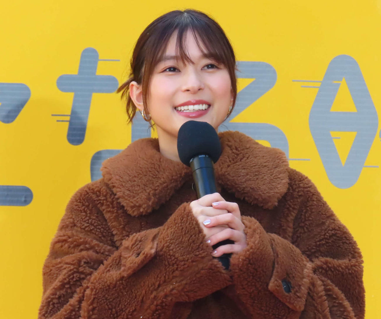 「私がビーバーになる時」メイベル役声優発表イベントに出席した芳根京子