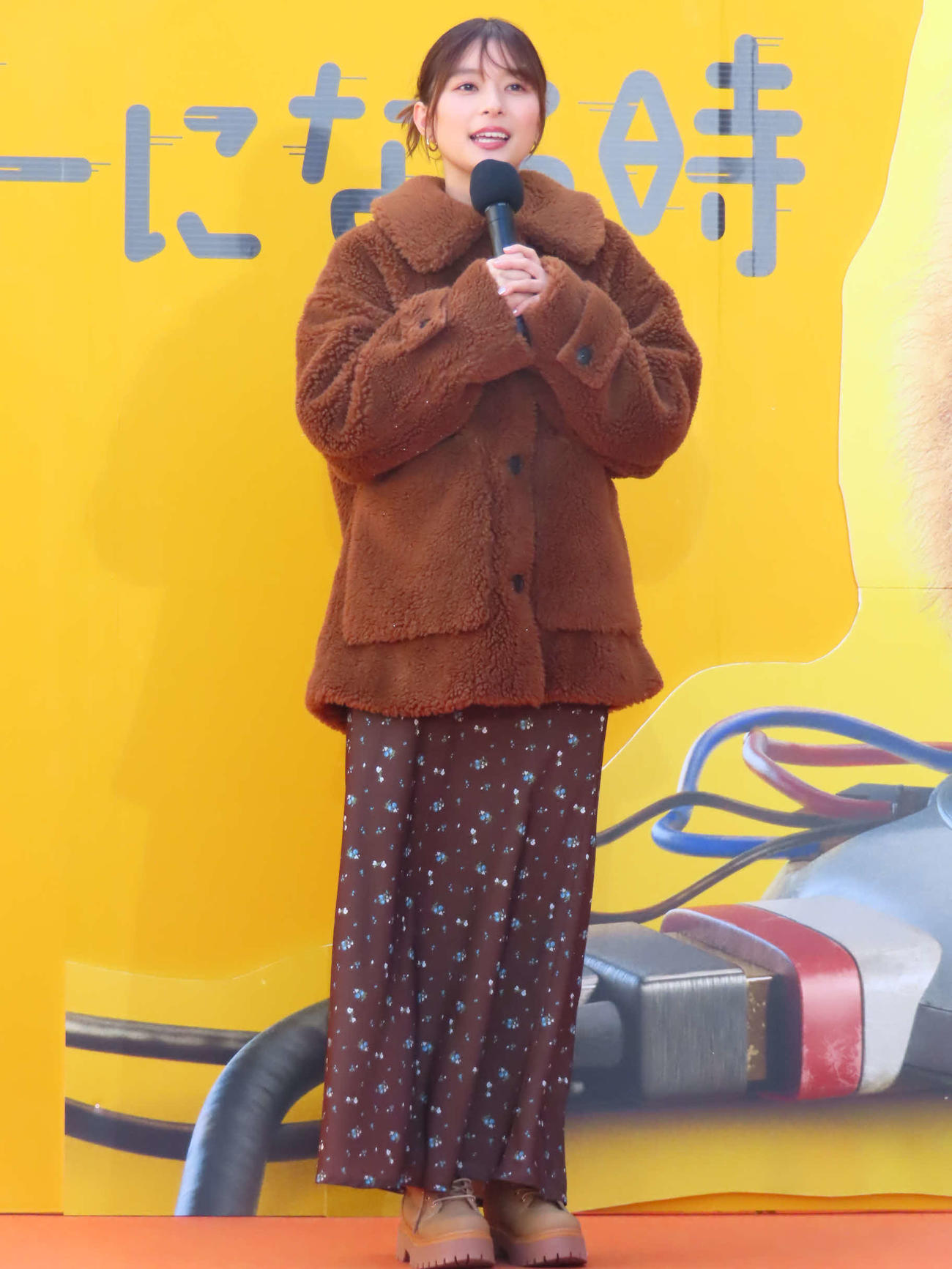 「私がビーバーになる時」メイベル役声優発表イベントに出席した芳根京子