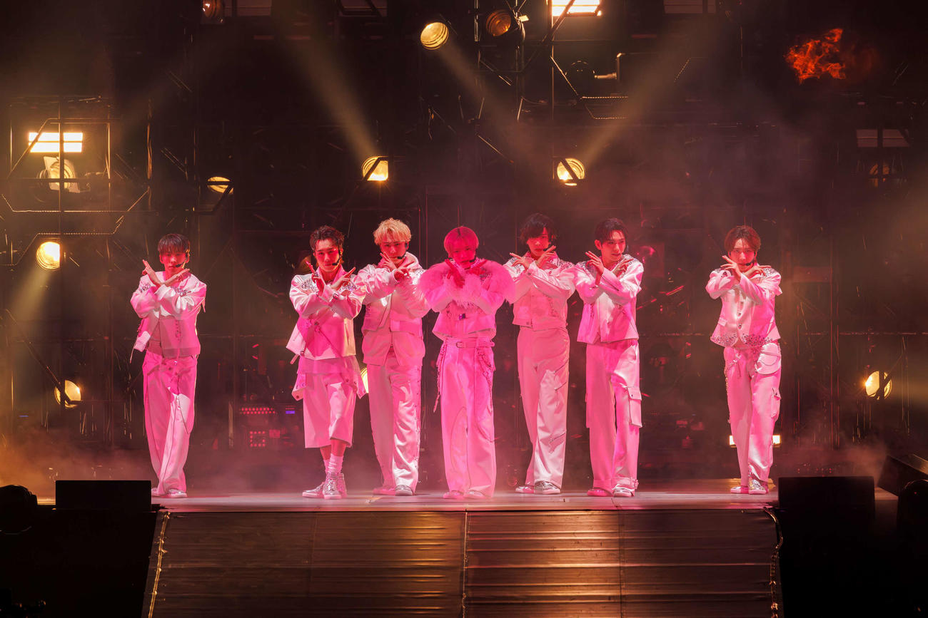 グループ初の全国アリーナツアー「IMP. LIVE TOUR 2026 MAGenter」横浜アリーナ公演を行ったIMP.