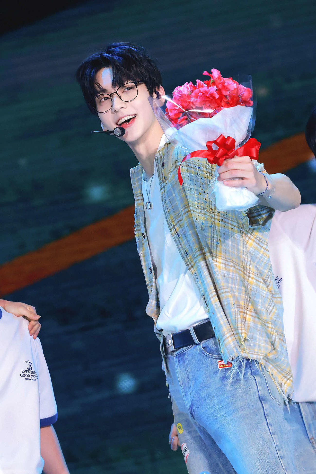 「TOMORROW X TOGETHER WORLD TOUR〈ACT：TOMORROW〉IN JAPAN」東京公演でパフォーマンスするSOOBIN（（P）＆（C）BIGHIT MUSIC）