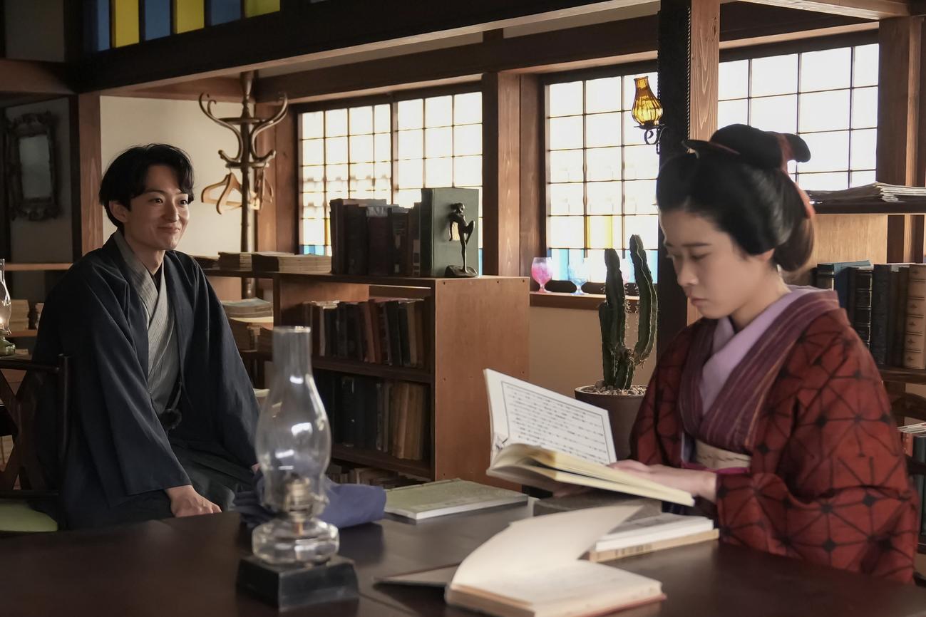 NHK連続テレビ小説「ばけばけ」の1場面（C）NHK