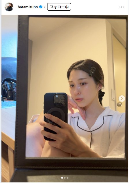 秦瑞穂のインスタグラムから
