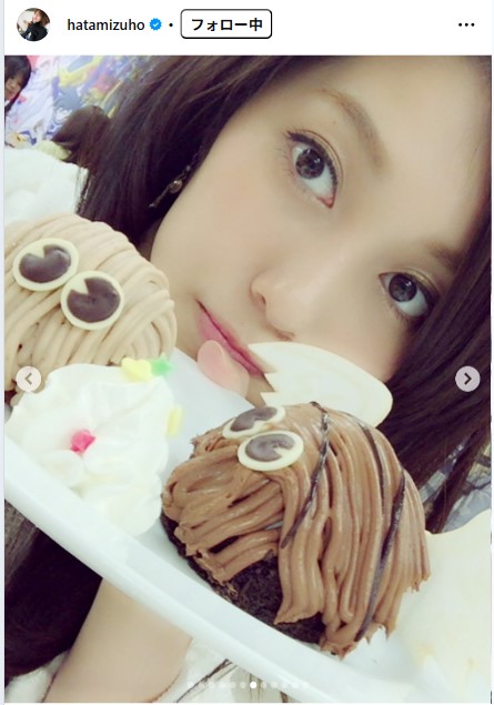 秦瑞穂のインスタグラムから