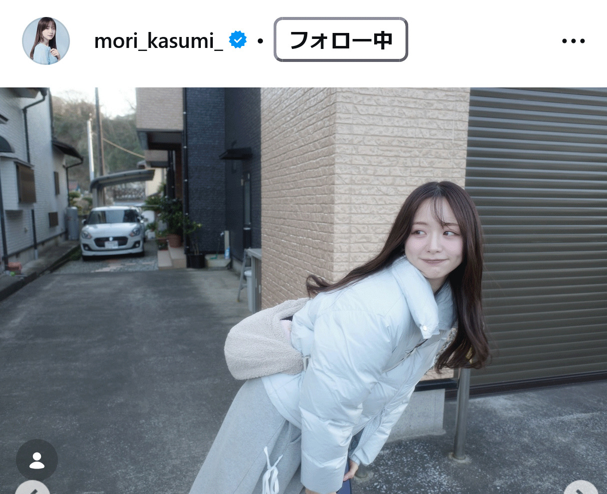 森香澄のインスタグラムから