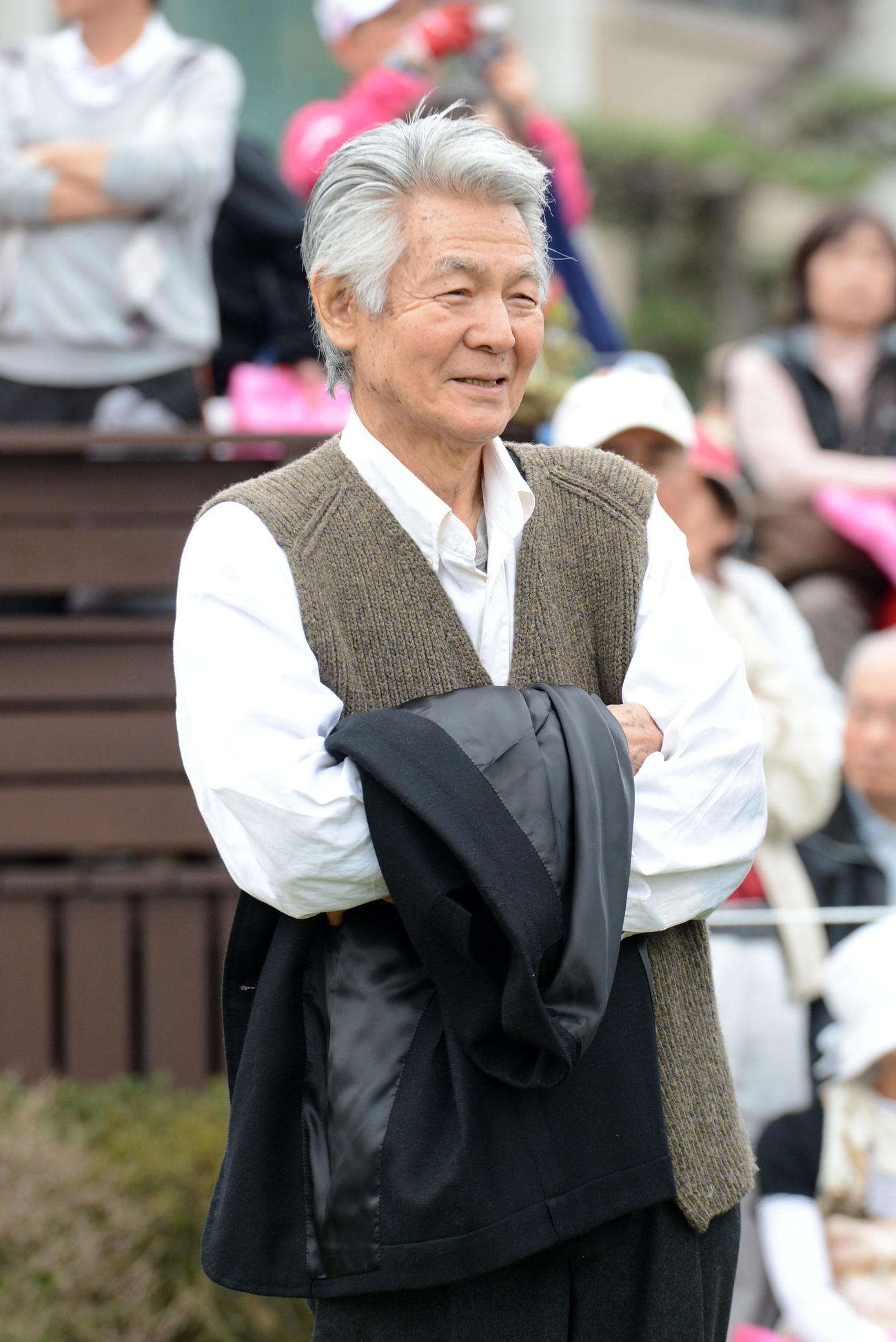 菅原文太さん（2013年撮影）