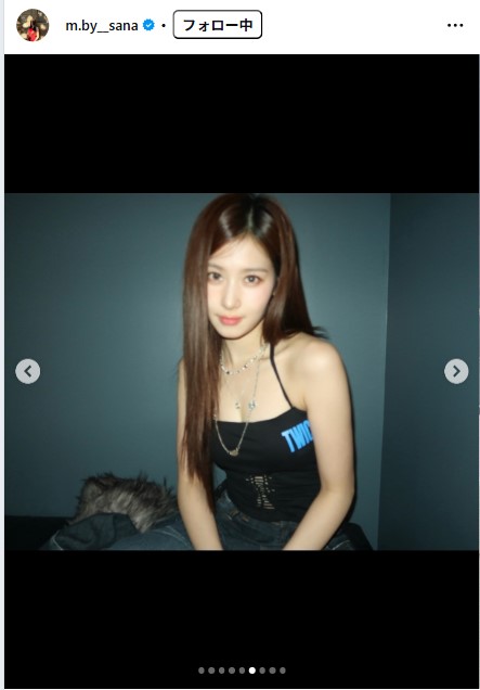 TWICEサナのインスタグラムから