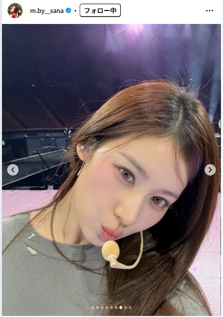 TWICEサナのインスタグラムから