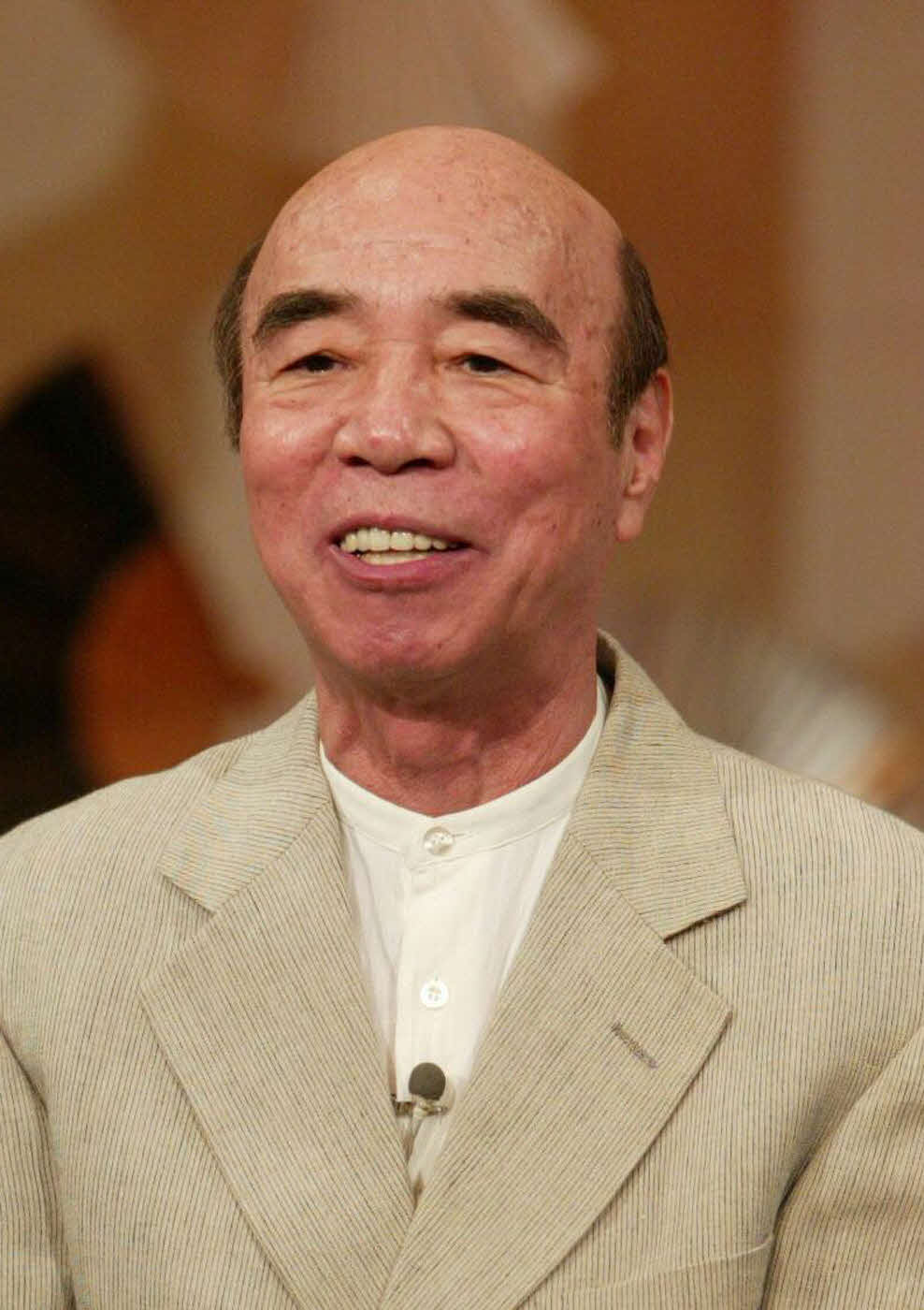 横山ノックさん（2004年撮影）