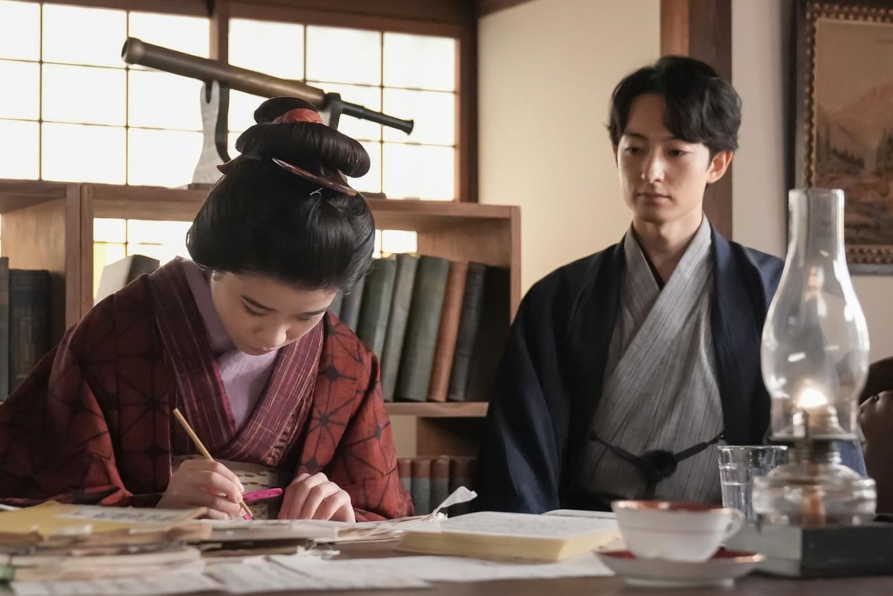 NHK連続テレビ小説「ばけばけ」の1場面（C）NHK