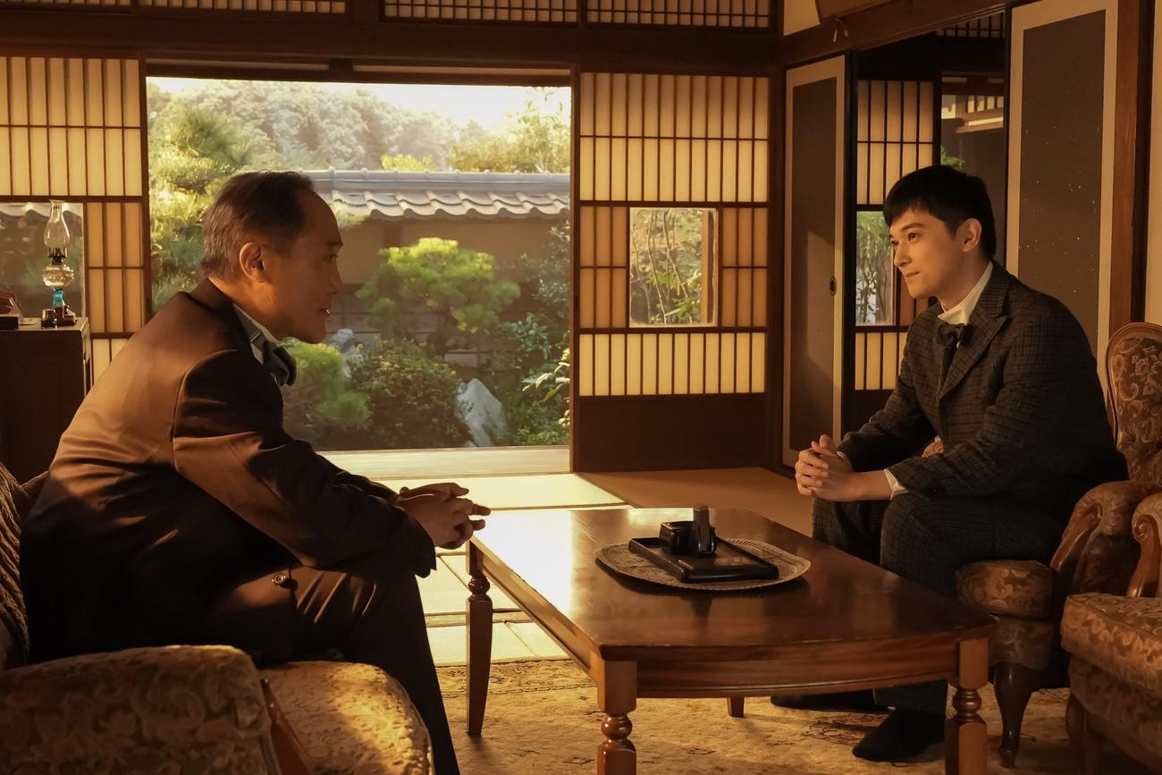 NHK連続テレビ小説「ばけばけ」の1場面（C）NHK