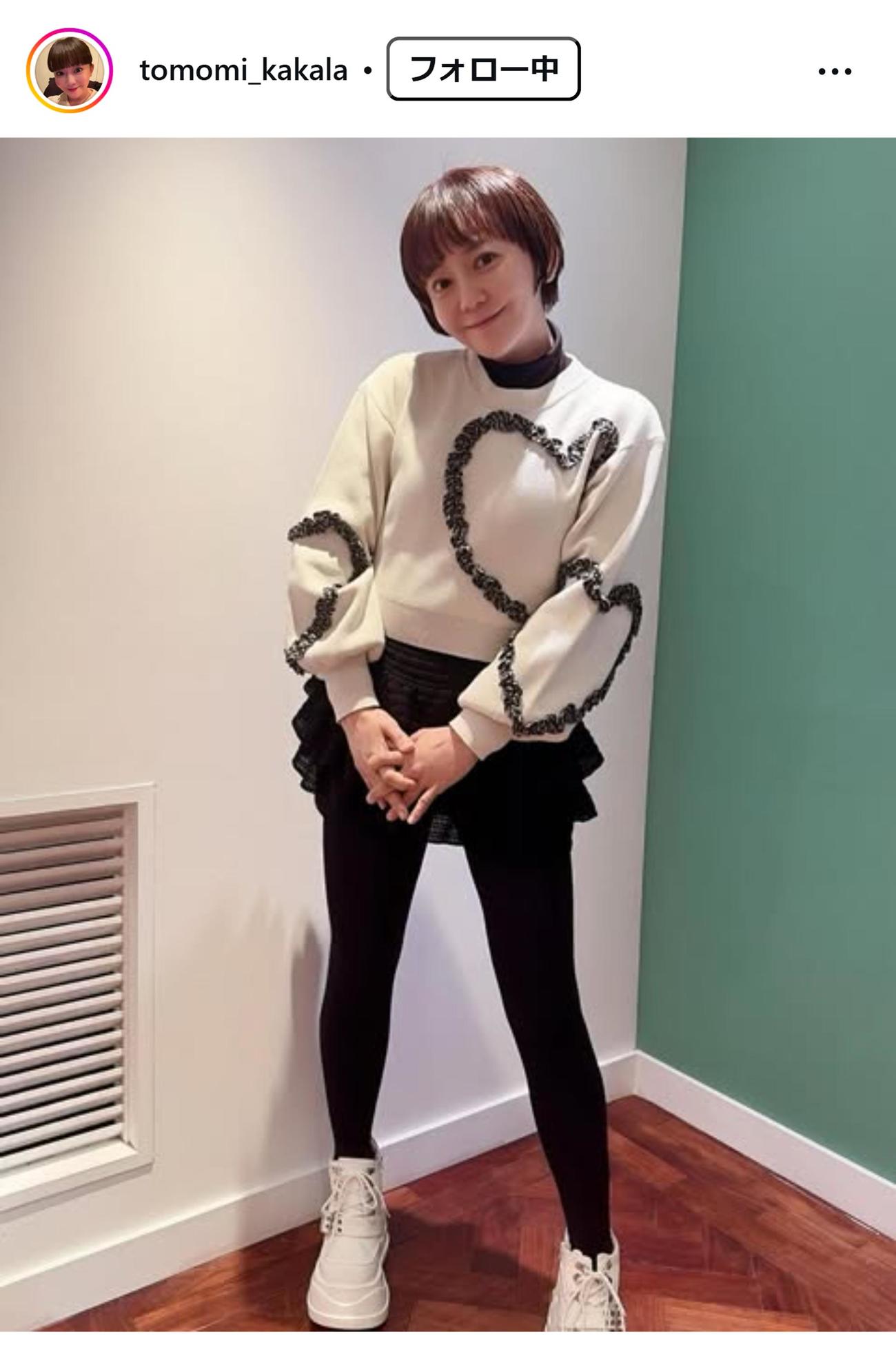 華原朋美のインスタグラムから