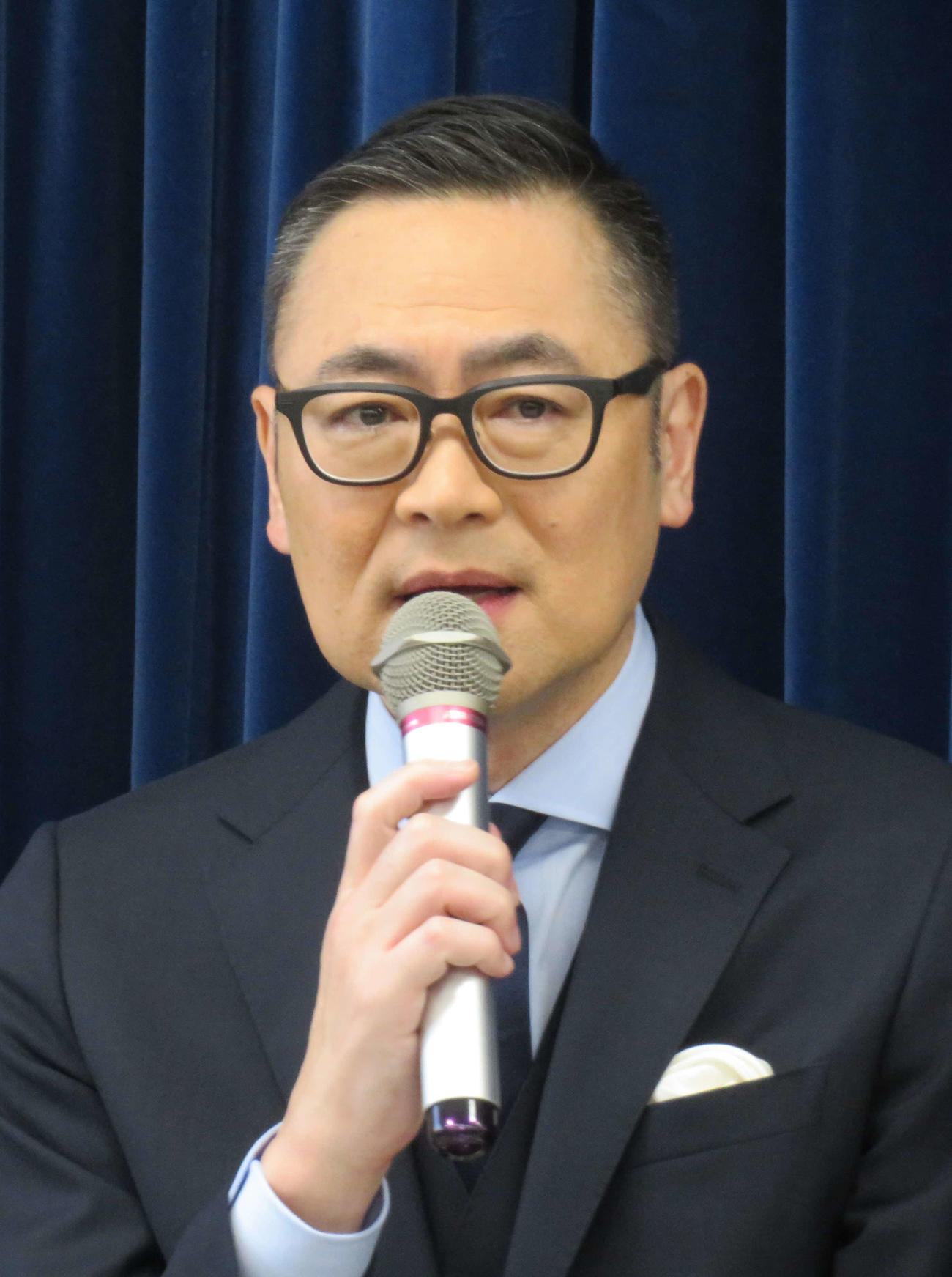 NHKで放送する「ミラノ・コルティナ五輪」でキャスターを務める意気込みを語った曽根優アナウンサー