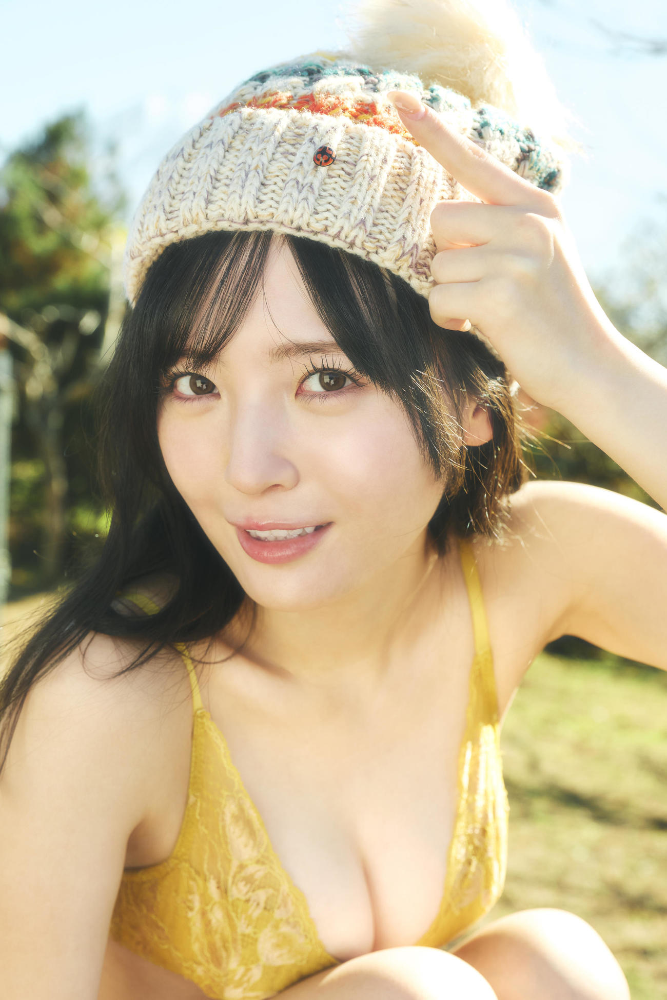 「週刊プレイボーイ」のグラビアに登場している由良ゆら（C）集英社／高橋慶佑