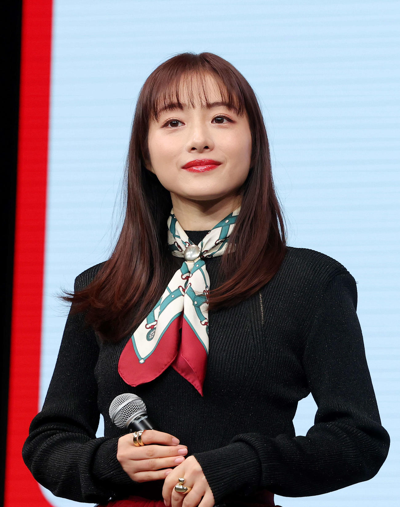 三菱UFJフィナンシャル・グループ「エムット」新CM発表会　石原さとみ＝2026年1月27日