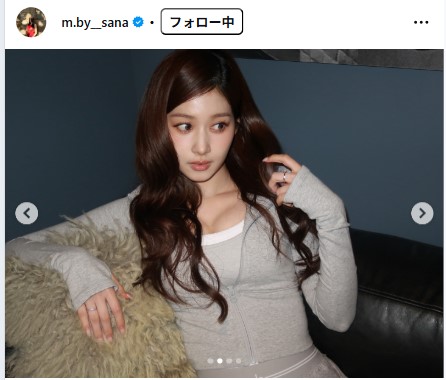 TWICEサナのインスタグラムから