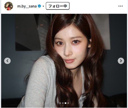 TWICEサナのインスタグラムから